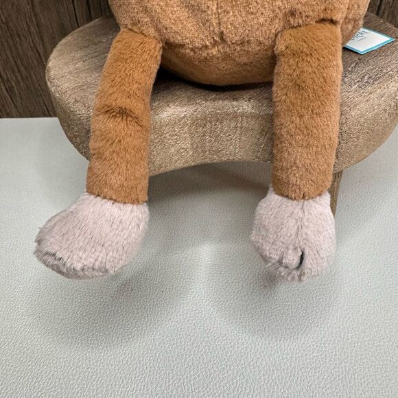 Jellycat Brown and Orange Highland Cow Stuffed Animal - Picture 3 of 13